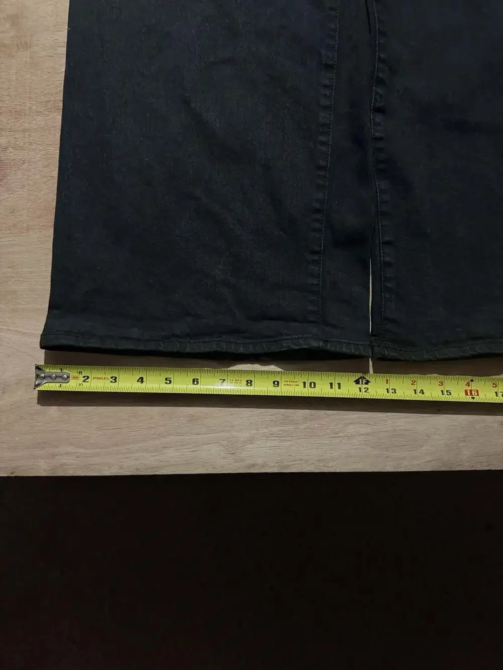 Universal Thread Women’s Size 14 Black High Rise Wide Leg Jeans Denim